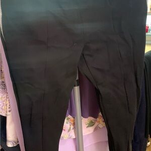 Black Stretch Ponte Leggings